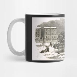 The Holly Cart Victorian Christmas 1848 Mug